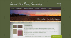 Desktop Screenshot of cornerstonefamilycounseling.org
